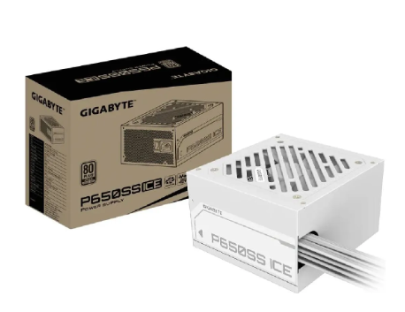 Fuente De Poder Gigabyte Gp-p650ss Ice 650w 80+ Blanco